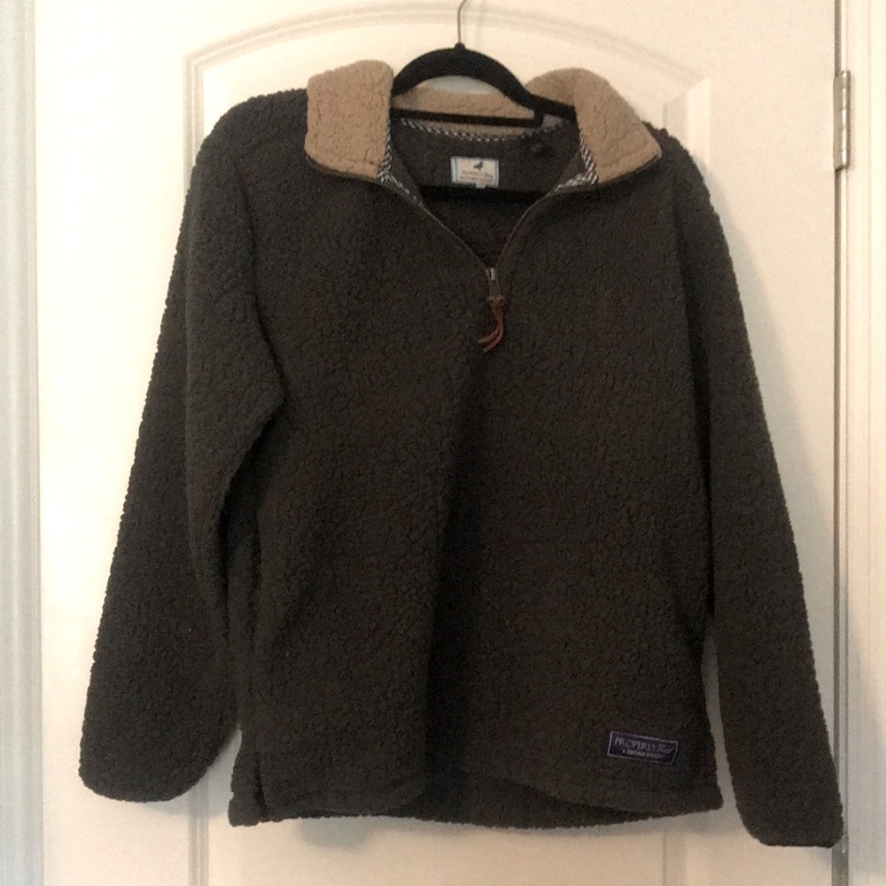 XS Properly Tied Kensington Pullover - Charcoal